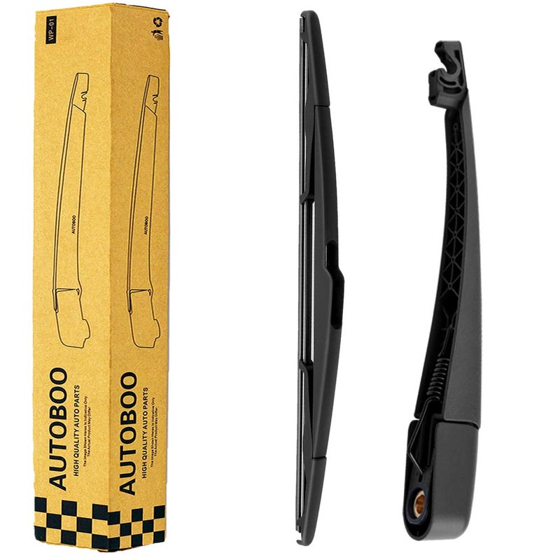 AUTOBOO Rear Wiper Blade arm for Tucson2010-2015,Kia Sportage 2011-2016 -Premium All-Season Original Equipment Replacement 12" (Pack of 2) - Image 1